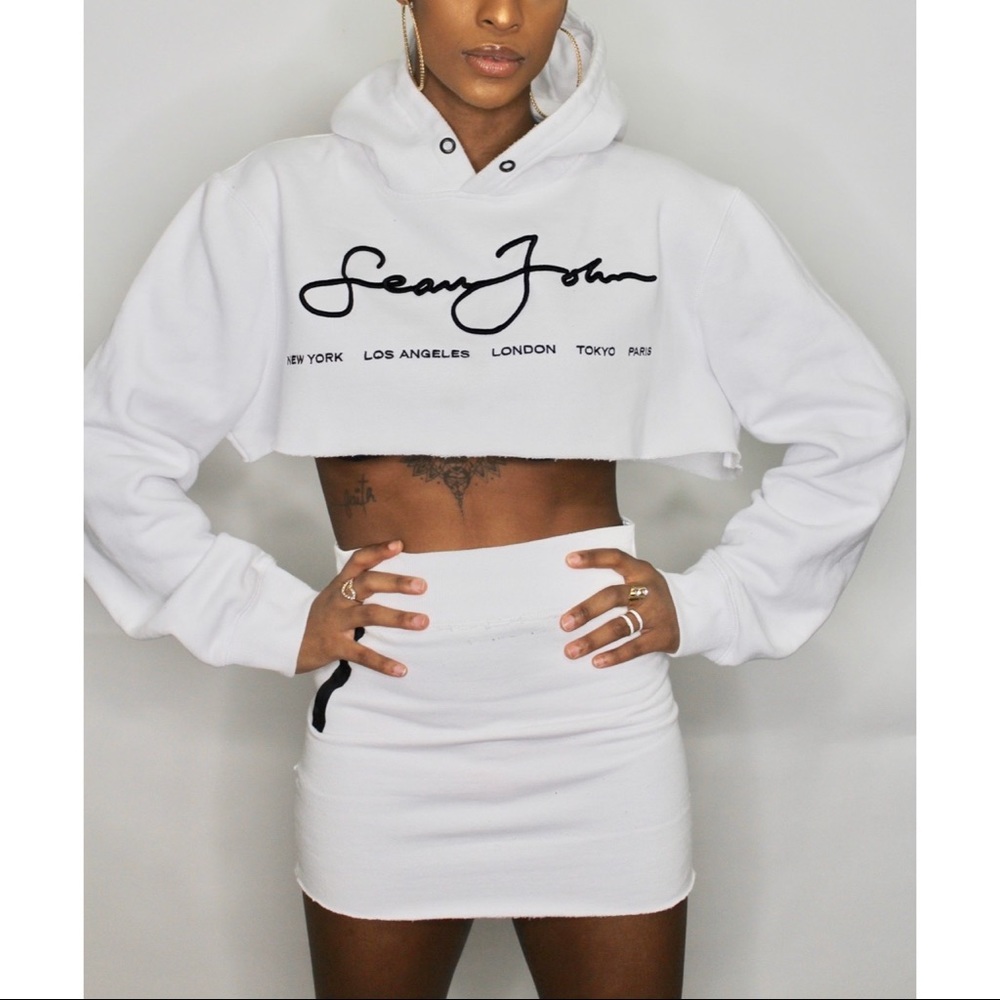 Reworked Vintage Sean John Skirt Set